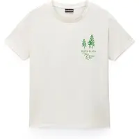 Napapijri T-shirt 'Bliss' vert / blanc naturel
