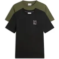 Tommy Hilfiger T-Shirt olive / rouge / noir / blanc