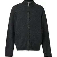 Carhartt WIP Vestes en maille 'Curtis' noir chiné