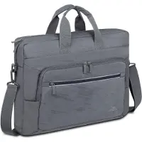 Rivacase ECO Sacoche pour ordinateur portable "Alpendorf" 15.6", 7531 Gris (16", Universel), Sac pour notebook, Gris