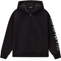 Napapijri Veste de survêtement 'B-Acadia' noir / blanc