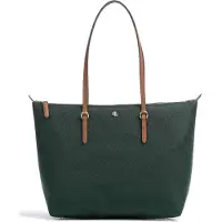 Ralph Lauren Cabas 'KEATON' cognac / vert foncé