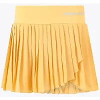 Osaka Pleated Skirt Jaune S Femme