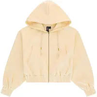 Osaka Cropped Full Zip Sweatshirt Jaune M Femme