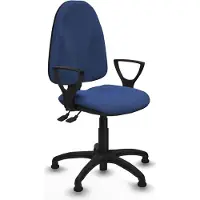Piqueras Y Crespo Chaise de bureau , modèle BFN01RT, couleur bleu marine