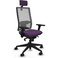 Piqueras Y Crespo Chaise de bureau , modèle 3D066N2, couleur lilas