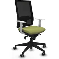 Piqueras Y Crespo Chaise de bureau , modèle 4B066G0, couleur verte