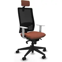 Piqueras Y Crespo Chaise de bureau , modèle 4B066N2, couleur marron