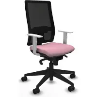 Piqueras Y Crespo Chaise de bureau , modèle 4B066N0, couleur rose