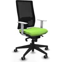 Piqueras Y Crespo Chaise de bureau Horna , modèle 4B066G0, couleur pistache