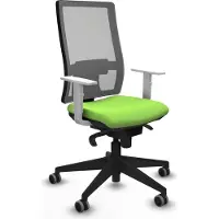 Piqueras Y Crespo Chaise de bureau Horna , modèle 4B066G0, couleur pistache