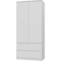RAUMHIRSCH FURNITURE raumhirsch ARMOIRE Blanche, dimensions : 90 x 203 x 50 cm