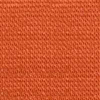 OEM Parasol - Motif rectangulaire - 2,5 x 3,5 m - HDPE respirant - Protection UV à 90 % - Orange
