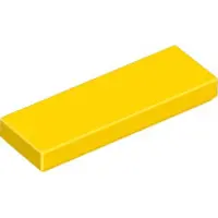 LEGO 100 pièces , pièce c. 63864 en jaune (jaune)