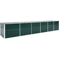 Prolenta Maison Exclusive - Potager surélevé Acier galvanisé 480x80x77 cm Vert