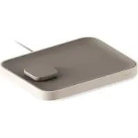 TwelveSouth Twelve South Valet Large, 25W, Taupe Base/Ecru Frame, Taupe Base/Ecru Frame, 25W (25 W), Chargeur sans fil, Beige