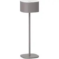 Luxus Europe - Lampe de table Milos, couleur taupe - Lampe de table sans fil pour intérieur et extérieur – Rechargeable