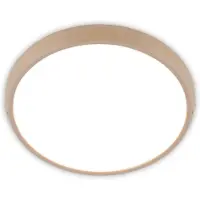 Briloner - Plafonnier LED, IP44, lumière blanche neutre, beige, 37,5 cm