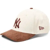 New Era Casquette écru / cognac