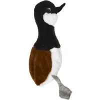 Petsolutions Jack & Vanilla Flatties jouet en peluche oie du Canada pour chien