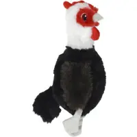Petconcept Jack & Vanilla Flatties jouet en peluche coq pour chien