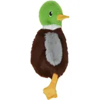 Petsolutions Jack & Vanilla Flatties jouet en peluche canard pour chien
