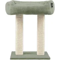 Silvio Design Rohrschneider RS 22377 : Arbre à chat "Katzenbaum" avec canapé douillet, comprenant 2 éléments de base – pour griffer et se détendre