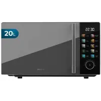 Cecotec Micro-ondes ProClean 6030 Black. Capacité de 20 L, 700 W, 8 programmes et 10 niveaux de puissance