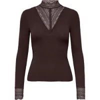 ONLY T-shirt 'ONLTILDE' brun foncé