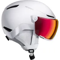 Atomic - Casque de ski - Revent Visor Photo White Heather - Taille 55-59 cm - Blanc
