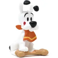 Plastoy Figurine en PVC d'Astérix, d'Idéfix et de son os, 5 cm