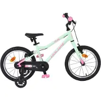 Volare Milano : vélo pour enfant - fille - 16 pouces - vert menthe