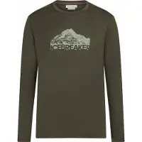 Icebreaker - T-shirt en laine de mérinos - M Merino 150 Tech Lite LS Tee Aoraki Explorer Dk Loden en Laine - Taille M - Vert