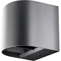 SG ARMATUREN SGL Artes Round mur grap alu 641733360lm 3000K Ra>80 (360 lm)