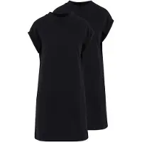 Urban Classics Tb7754a Short Sleeve Dress 2 Units Noir L Femme
