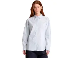 Timberland Oxford Long Sleeve Shirt Bleu 2XS Femme