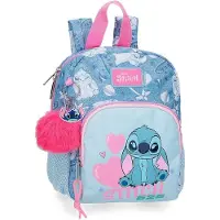 Joumma Bags Sac à dos Disney Stitch, motif cœur, 24 cm