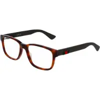 Gucci Gg0011o-006 55/17/145 Glasses Marron Homme