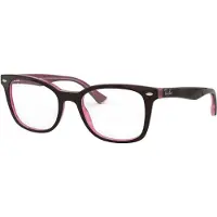 Ray-Ban Rx5285-2126 53/19/145 Woman Glasses Rose Femme