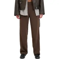 Jack & Jones Poppy Regular Jjxx High Waist Pants Marron L / 34 Femme