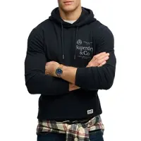 Superdry 1954 Company Relaxed Hoodie Noir M Homme