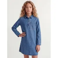 JJXX Robe 'JXAMARA SILLE' bleu denim
