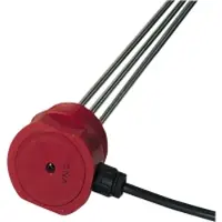 Carlo gavazzi 1 1/2" RG, 3 électrodes isolées de Ø5mm 1M de long, avec 2 mètres de câble