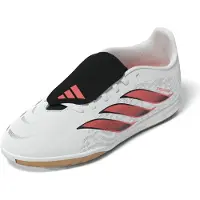 Adidas Chaussures de salle Predator Club Fold-Over Tongue Sala Indoor Football Boots Kids "White/Black/Pink" pour Enfant