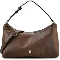 U.S. POLO ASSN. Sac bandoulière 'HOUSTON' marron