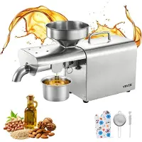 Vevor Presse à Huile Électrique à Chaud 3,75 kg/h Extracteur d'Huile 750 W