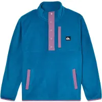 Quiksilver No Destination Half Zip Fleece Bleu 14 Years Garçon