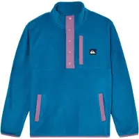 Quiksilver No Destination Half Zip Fleece Bleu 10 Years Garçon