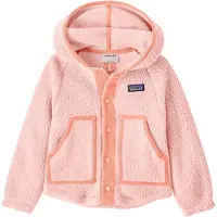 Patagonia - Polaire à capuche en Polartec&reg; - Baby Retro Pile Jkt Pink Frost - Taille Enfant 18 mois - Rose