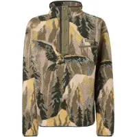 Columbia Pull-over de sport 'Helvetia II' jaune clair / kaki / olive / vert foncé